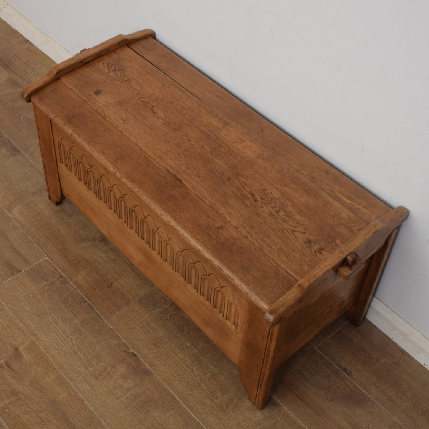 Oak Blanket Box