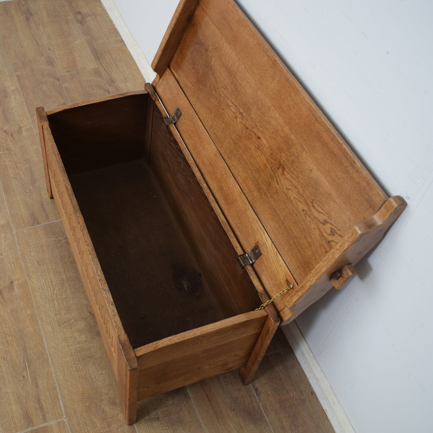 Oak Blanket Box