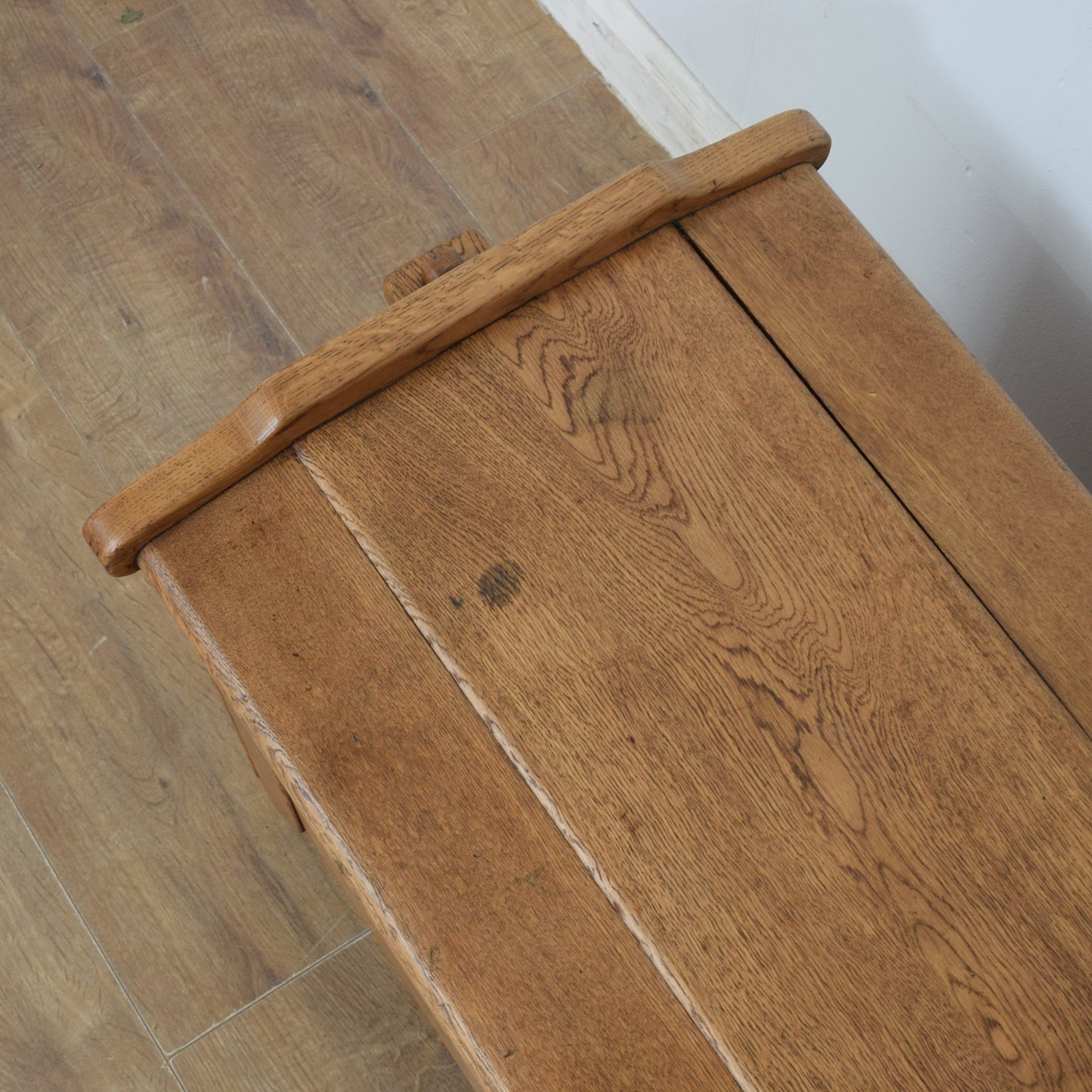 Oak Blanket Box