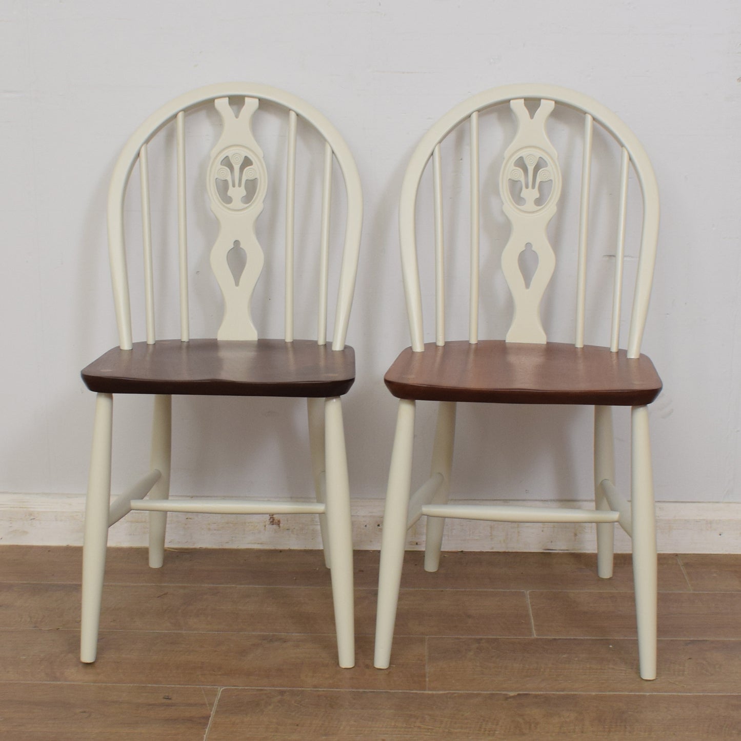 Painted Table And Two Chairs