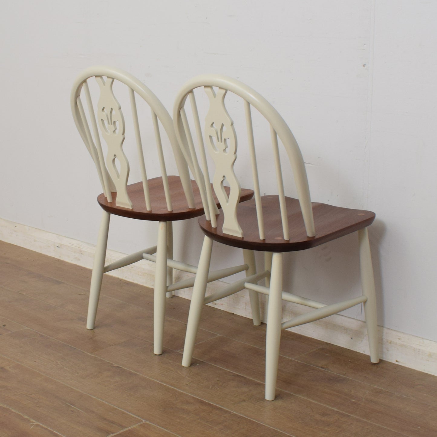 Painted Table And Two Chairs