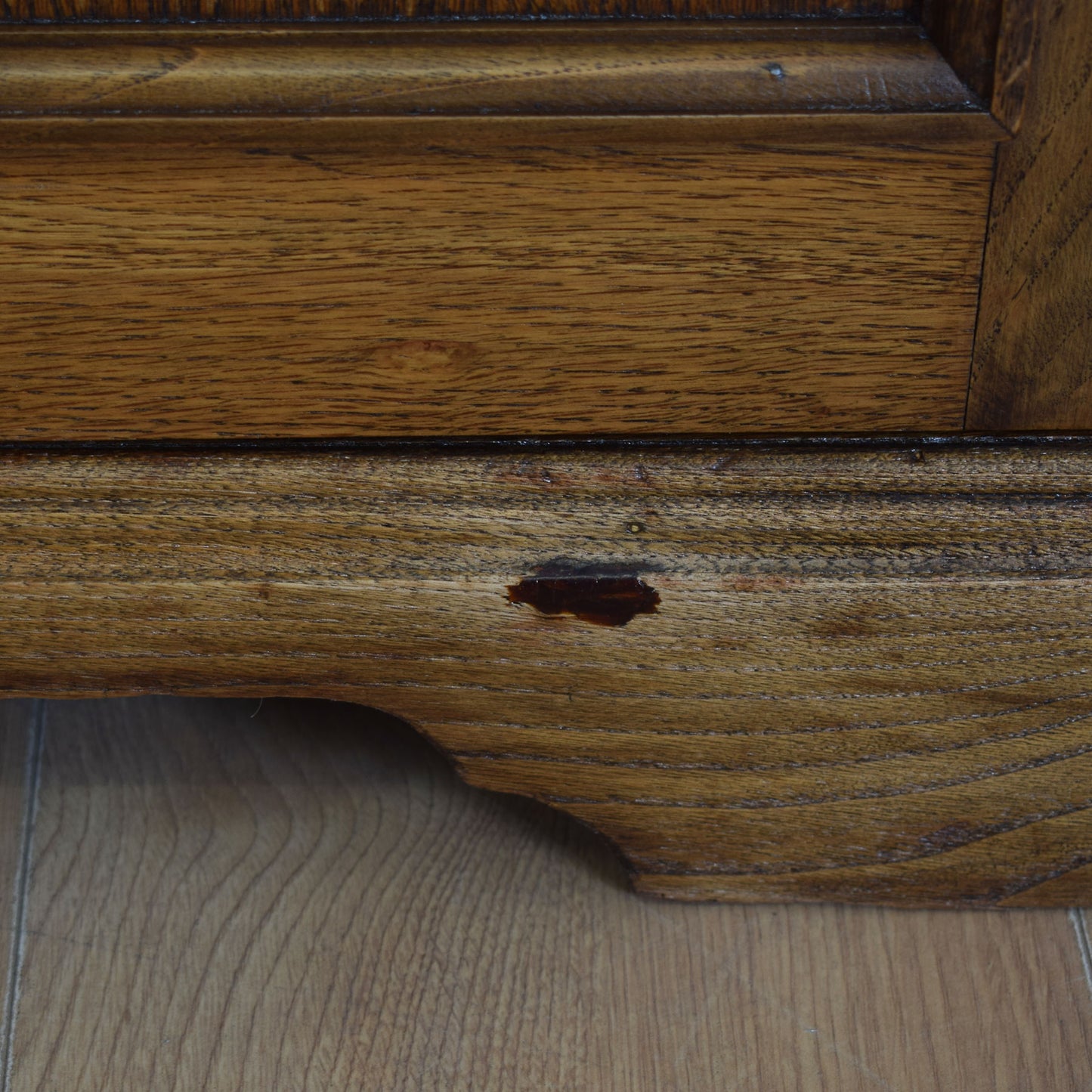 Carved Oak Wardrobe