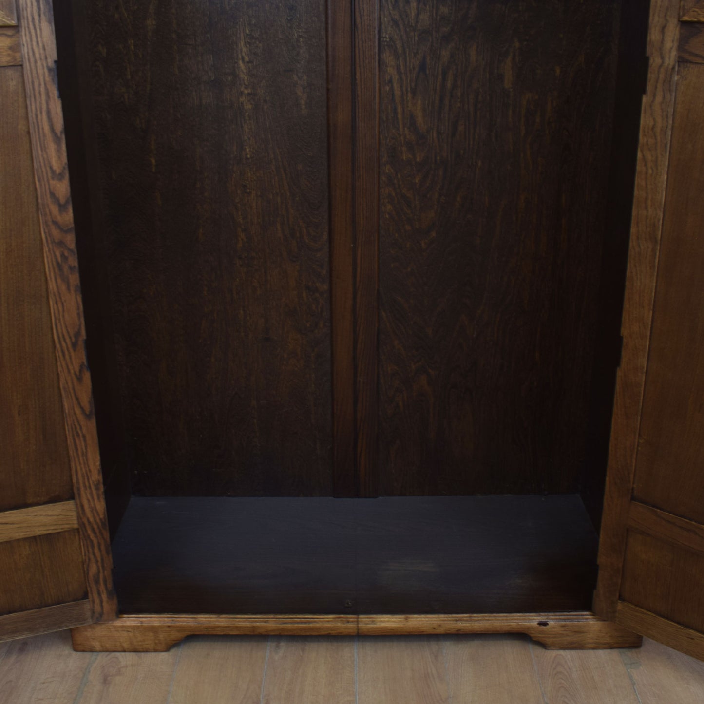Carved Oak Wardrobe