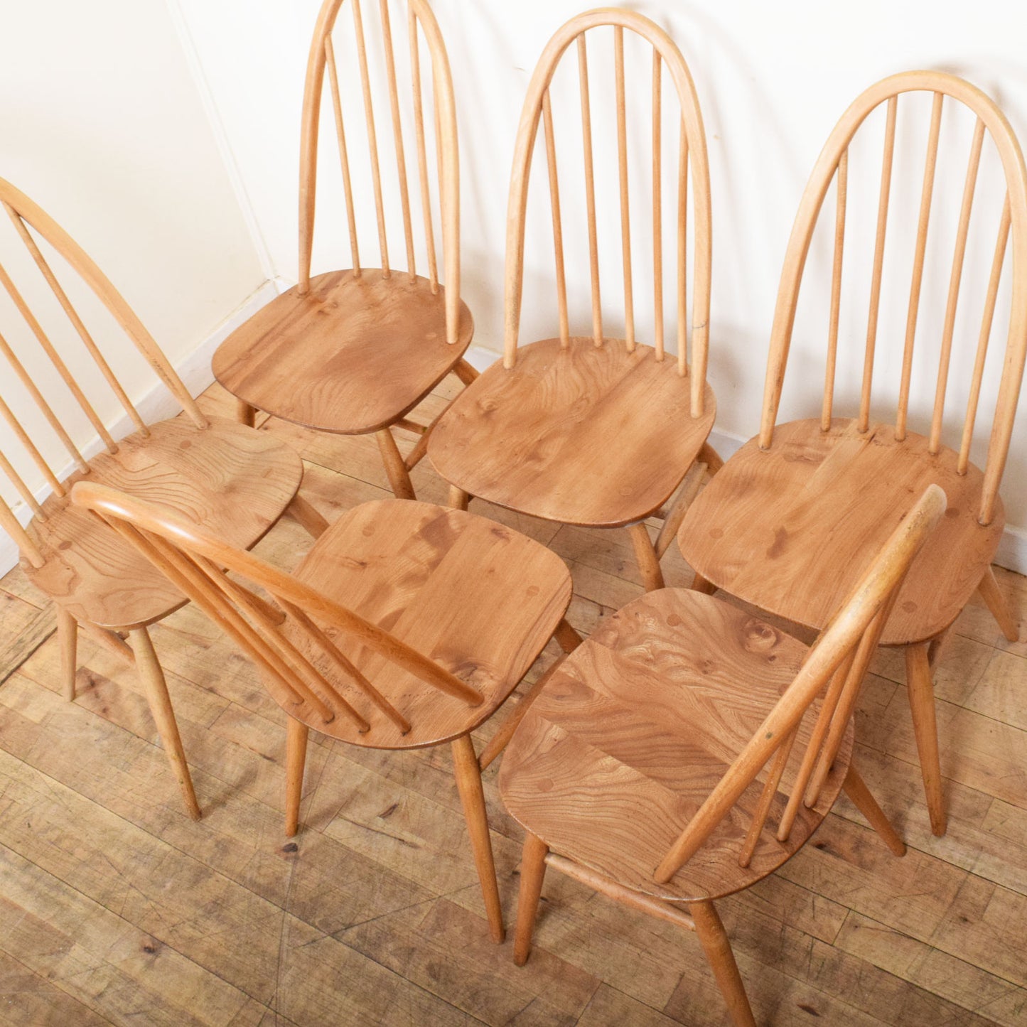 Ercol Table and Six Chairs