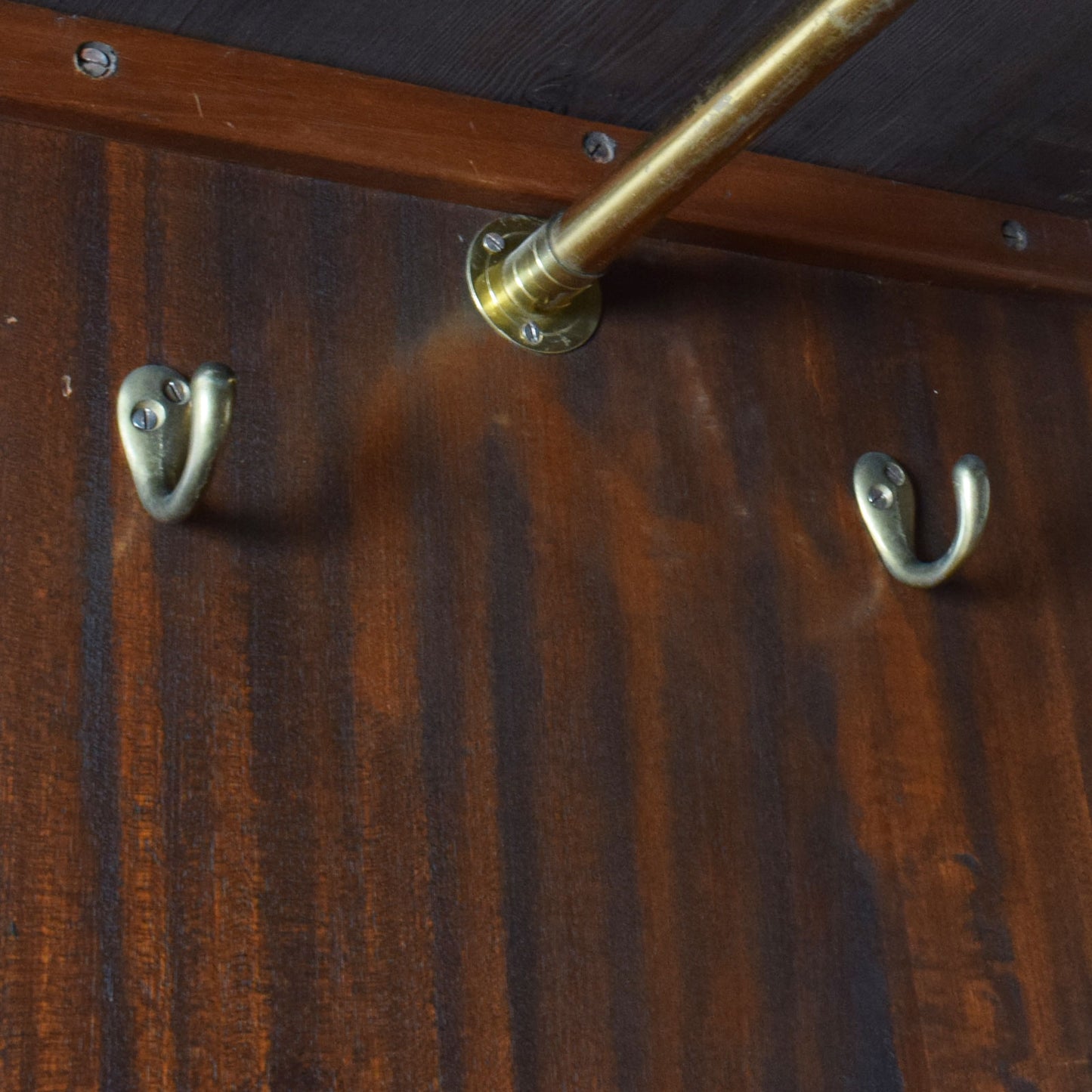 Restored Flamed Mahogany Wardrobe