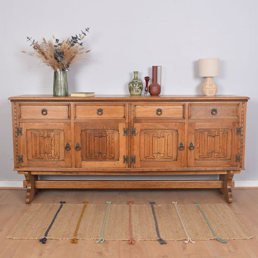 Large Jaycee Oak Sideboard