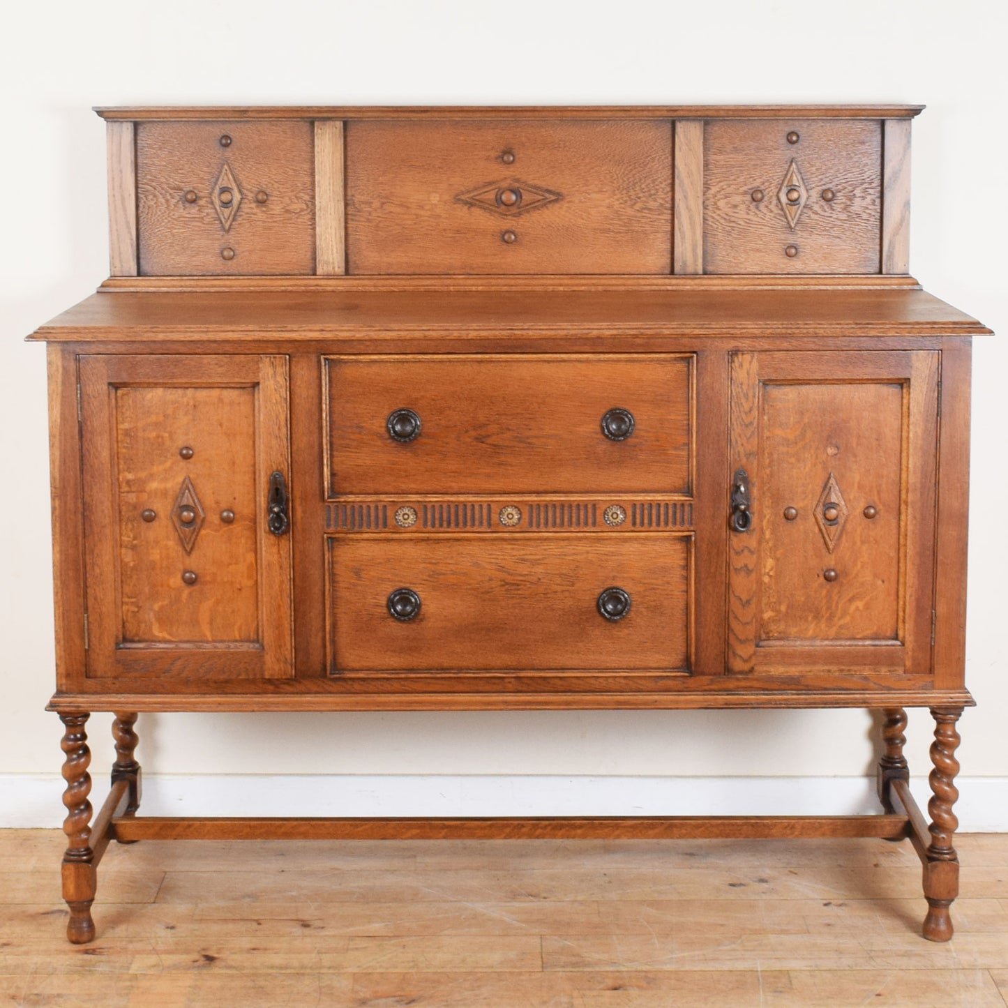 Restored Barley Twist Sideboard