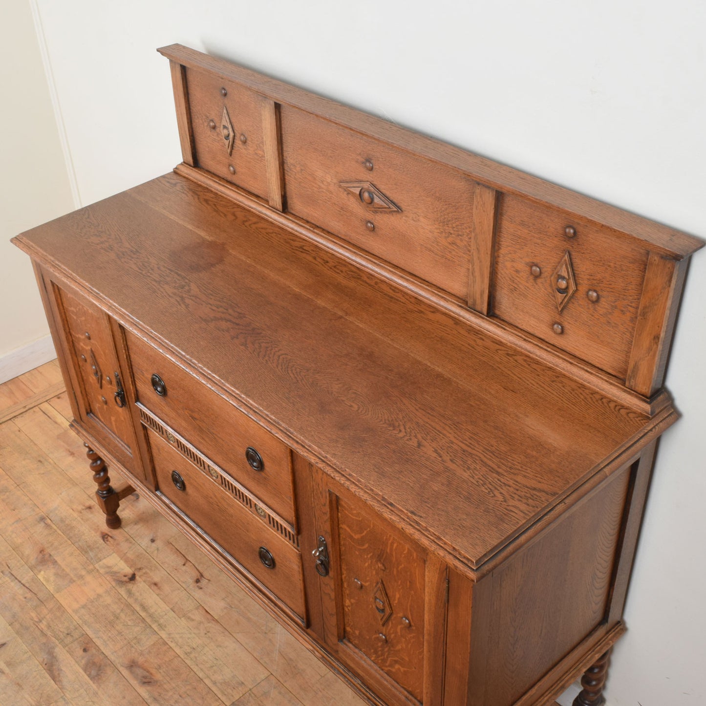 Restored Barley Twist Sideboard