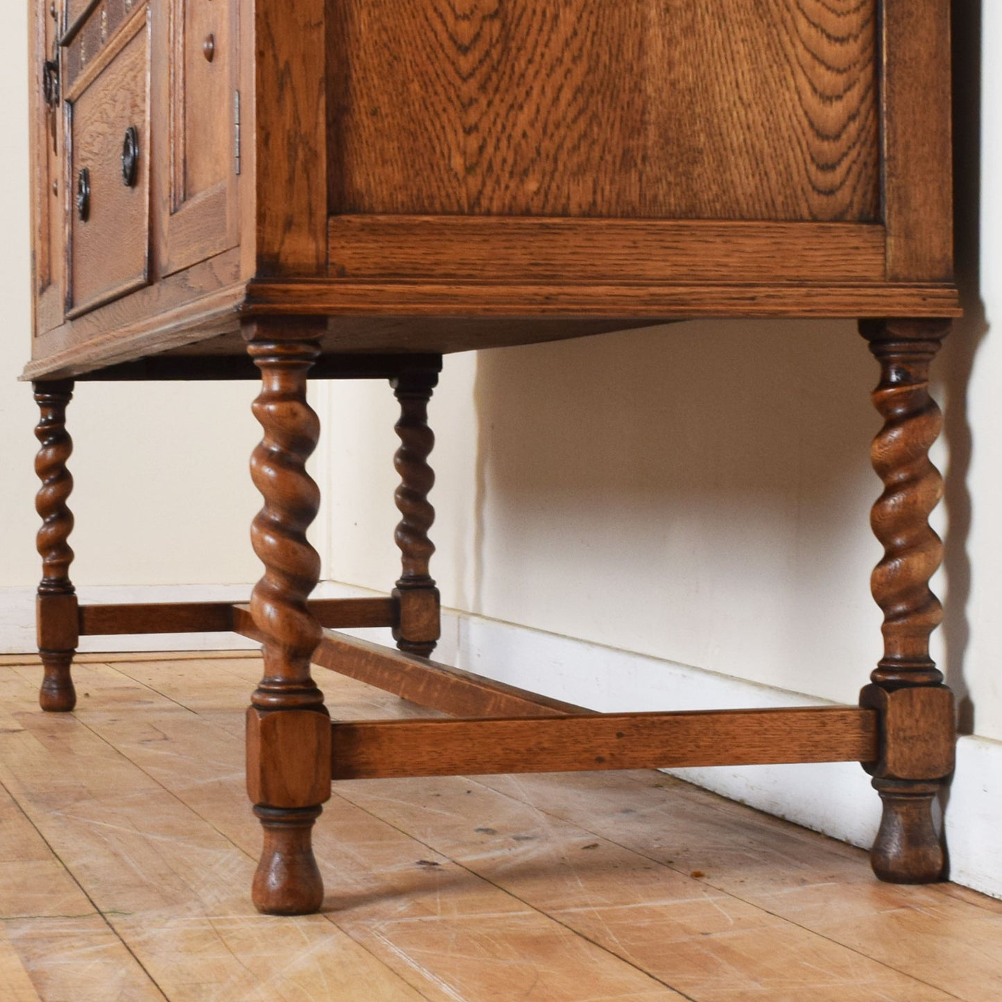 Restored Barley Twist Sideboard