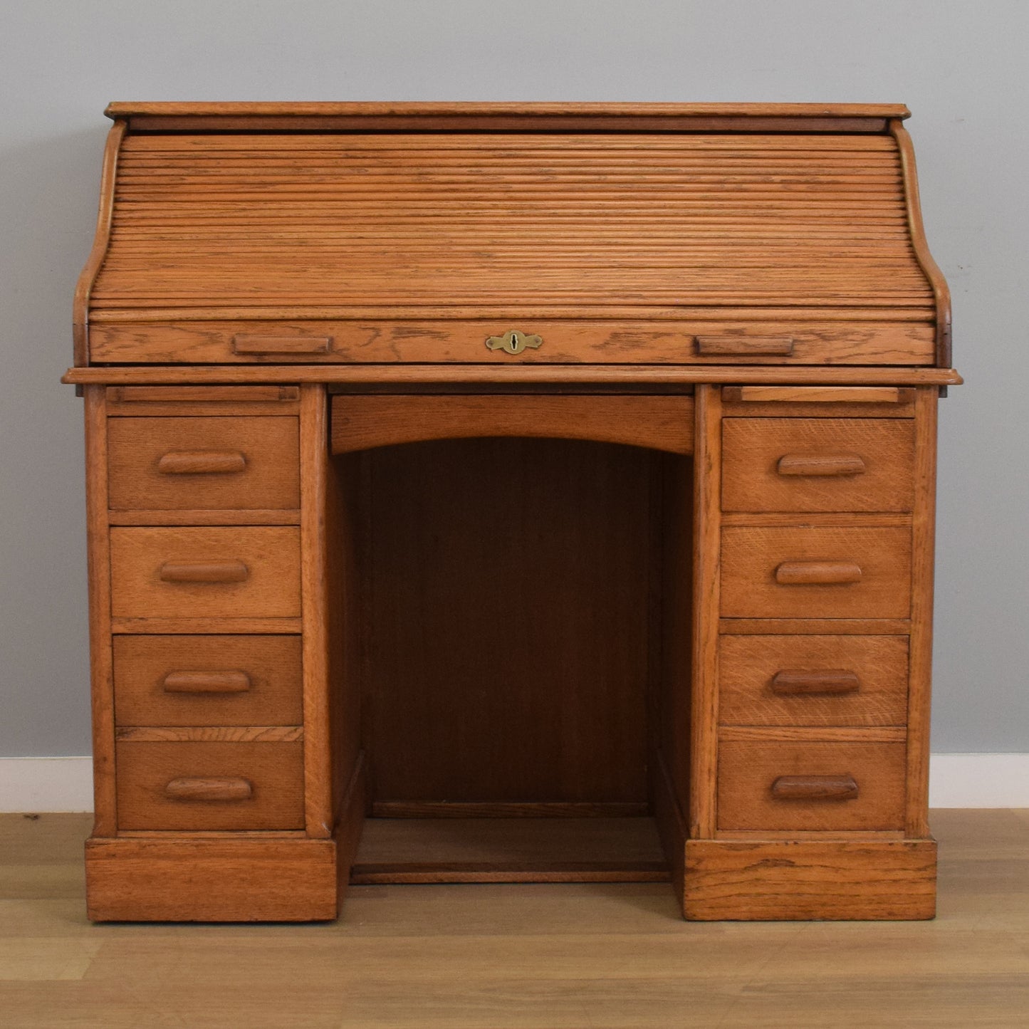 Restored Roll-Top Desk