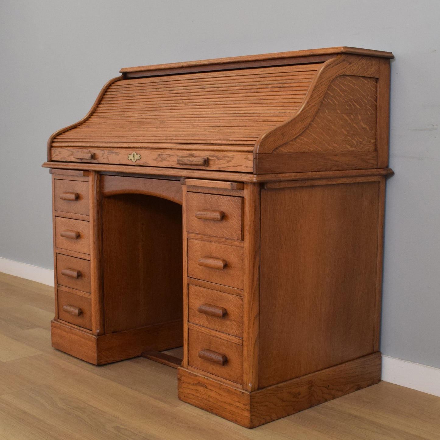 Restored Roll-Top Desk