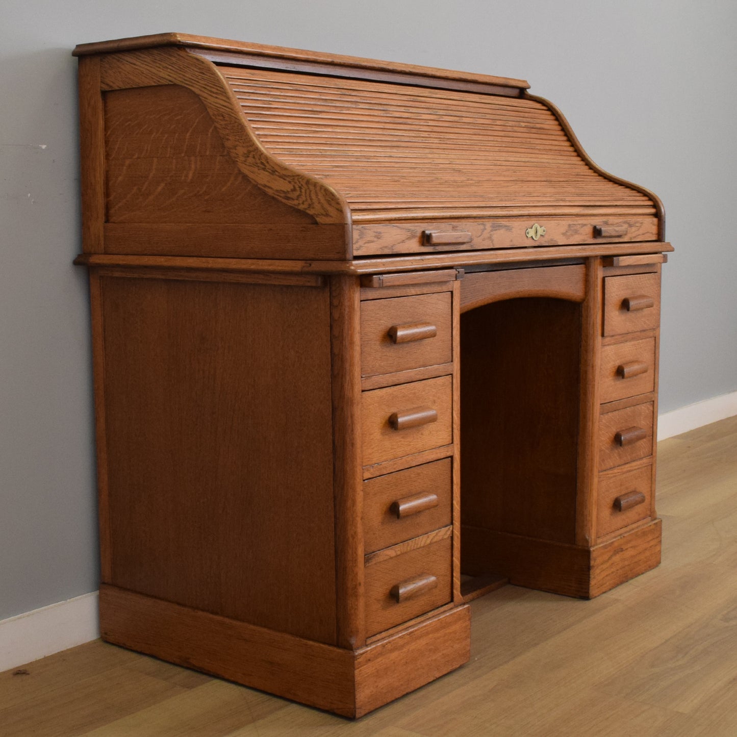 Restored Roll-Top Desk