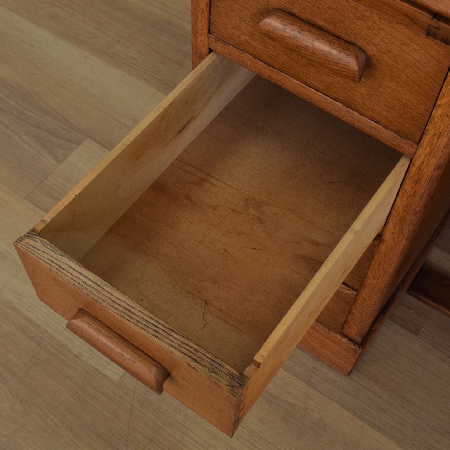 Restored Roll-Top Desk