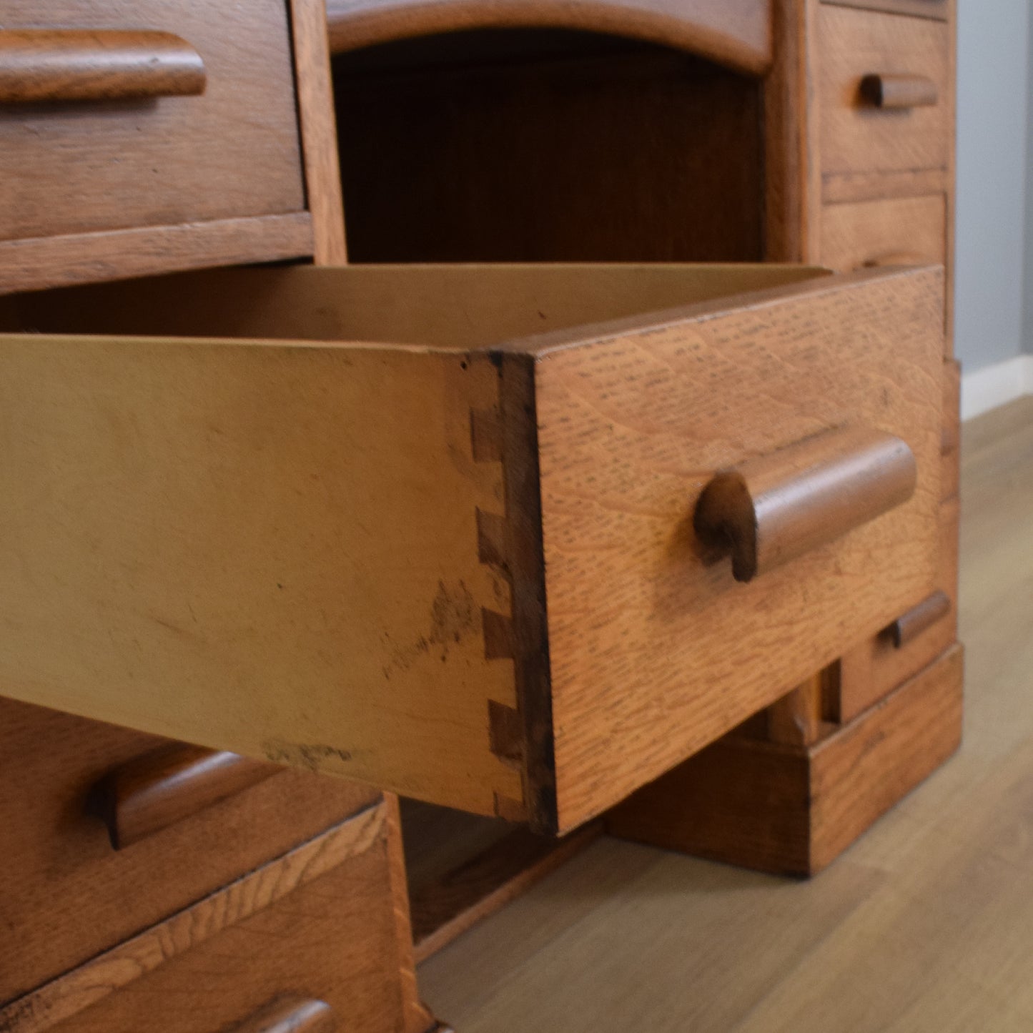 Restored Roll-Top Desk