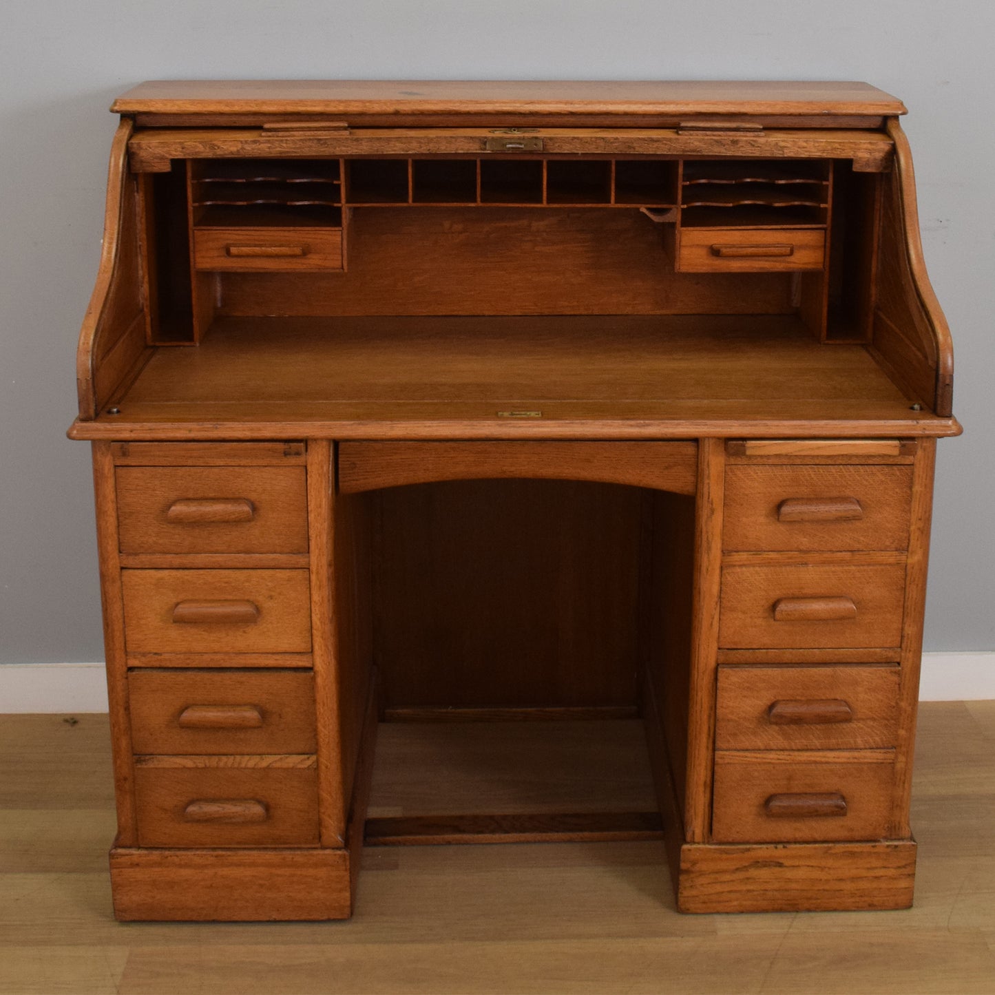 Restored Roll-Top Desk