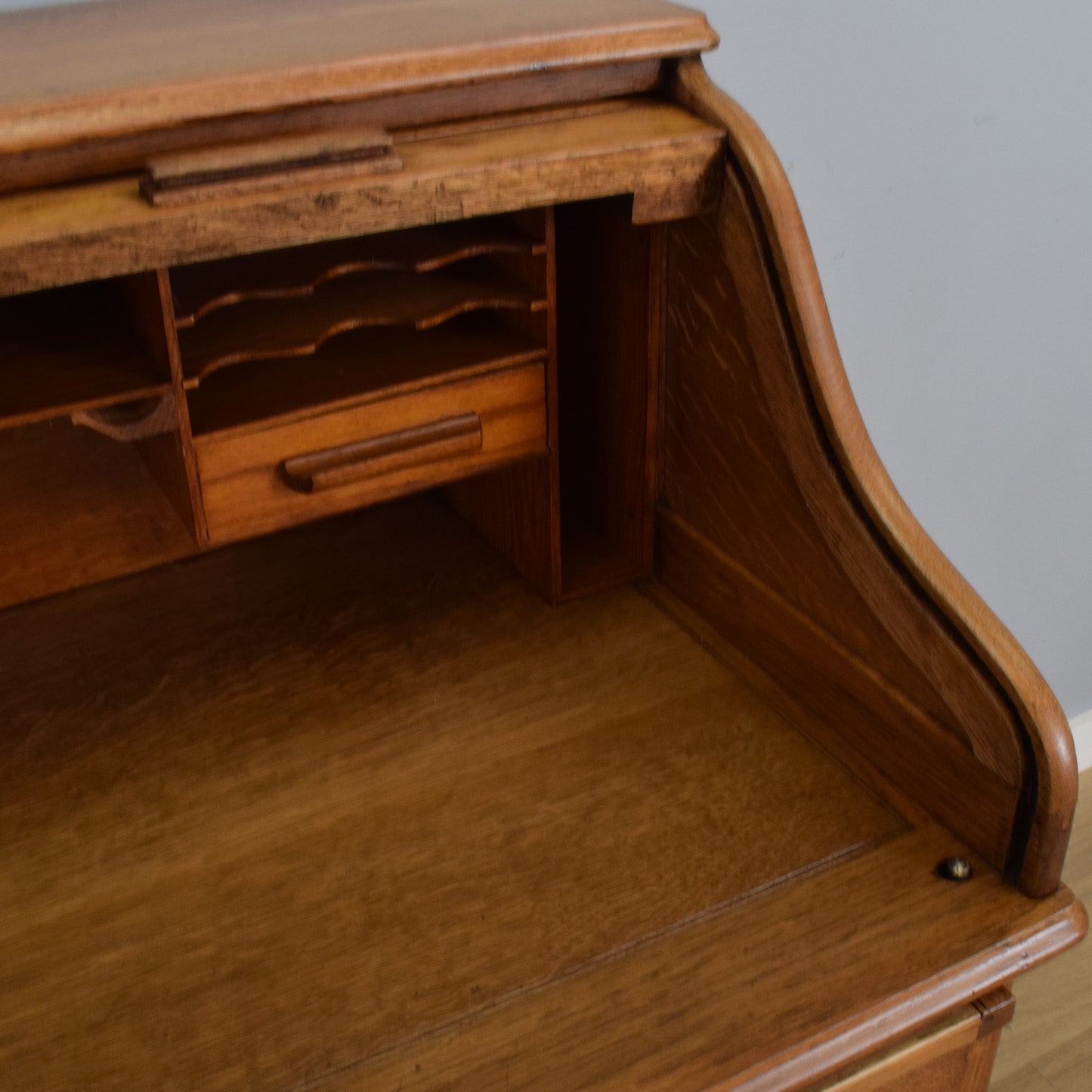 Restored Roll-Top Desk