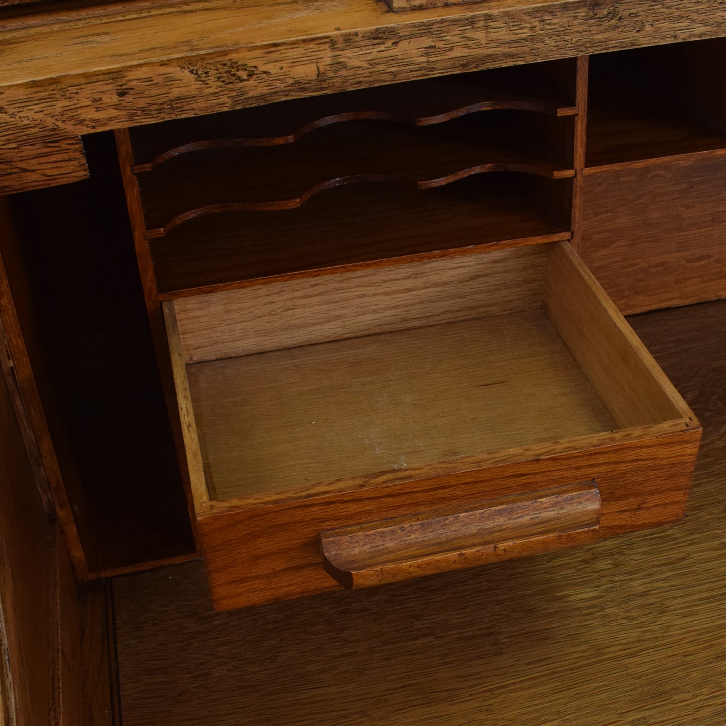 Restored Roll-Top Desk