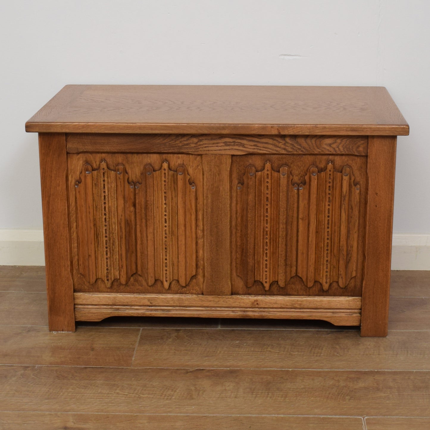 Oak Blanket Box