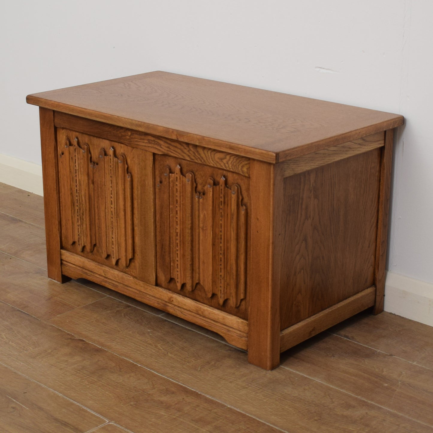 Oak Blanket Box