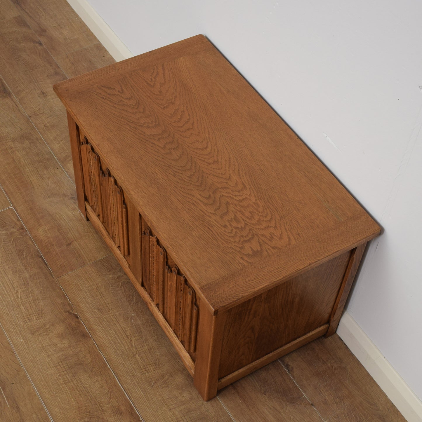 Oak Blanket Box