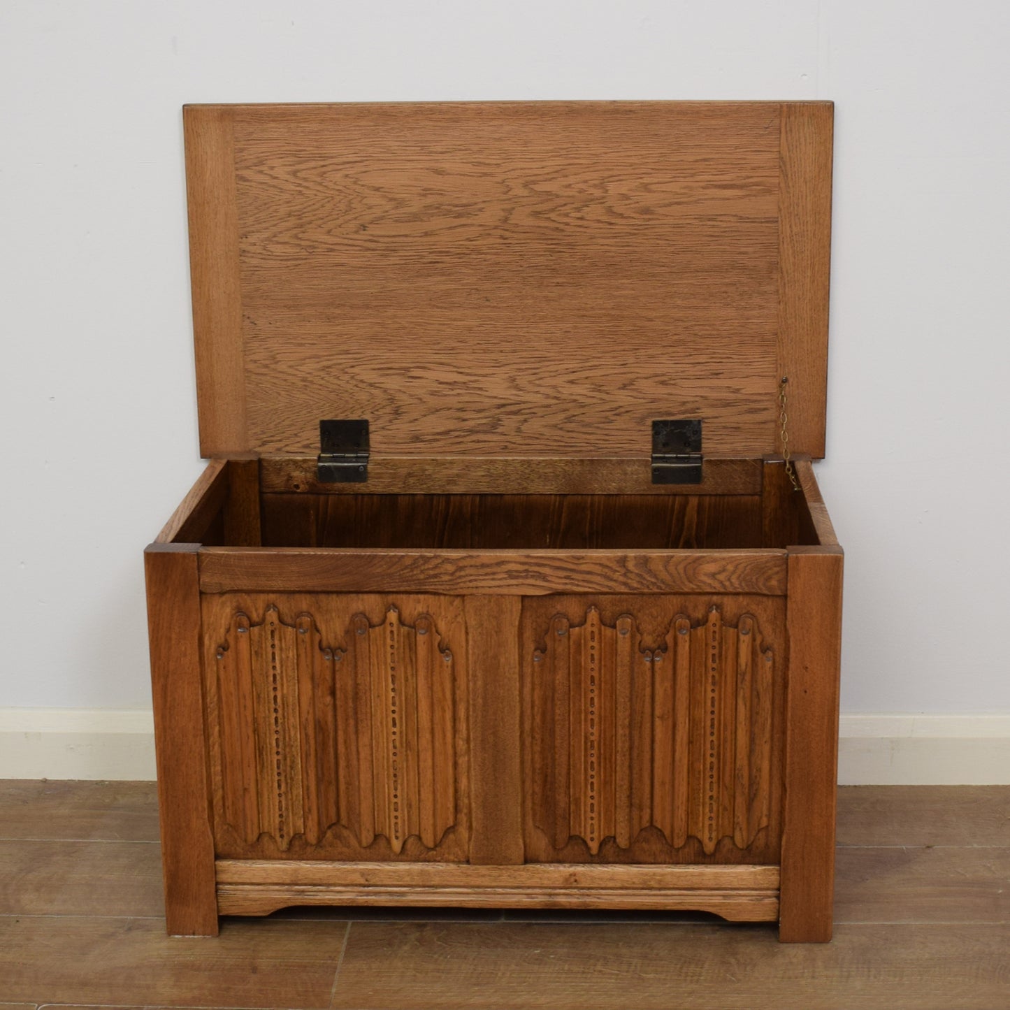 Oak Blanket Box