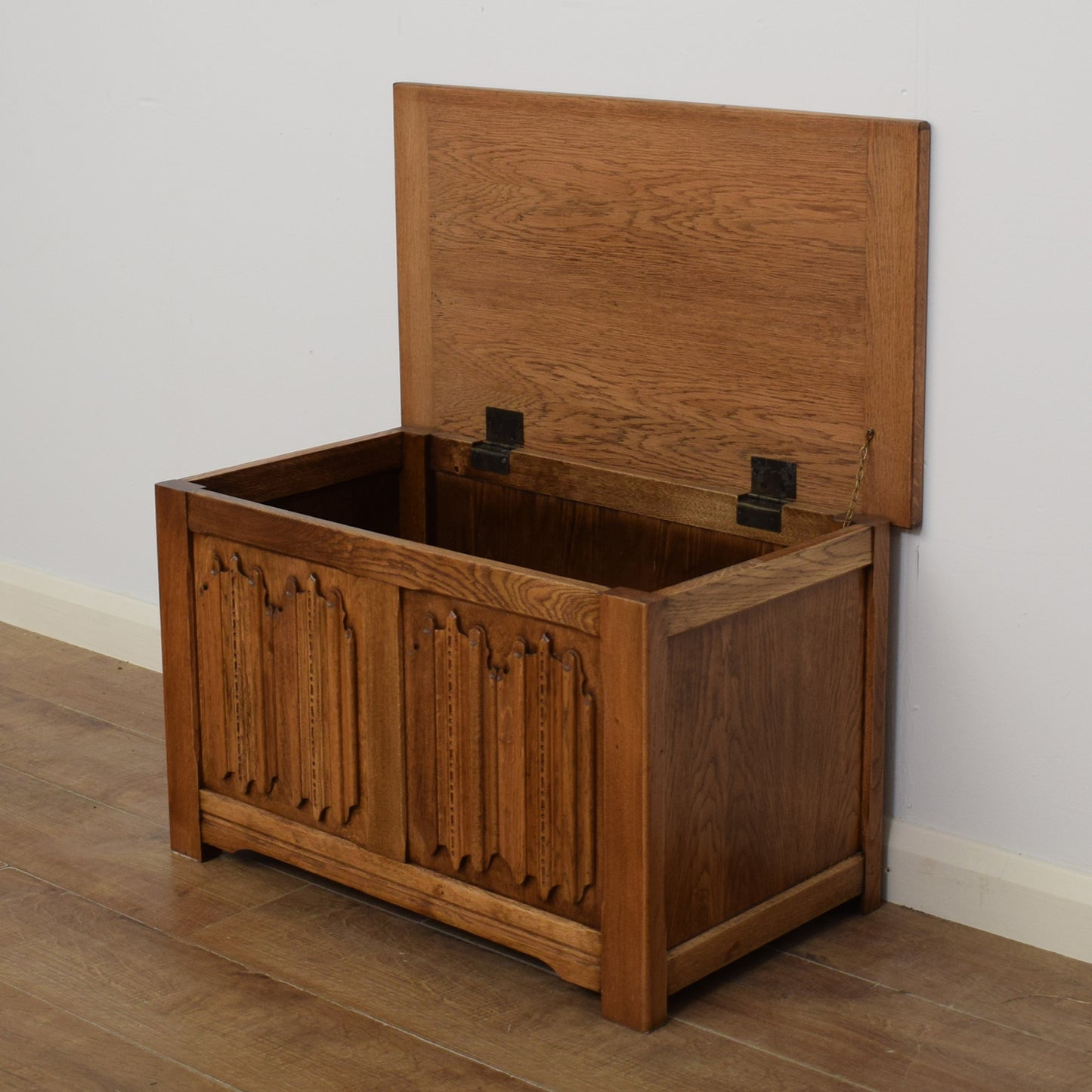 Oak Blanket Box