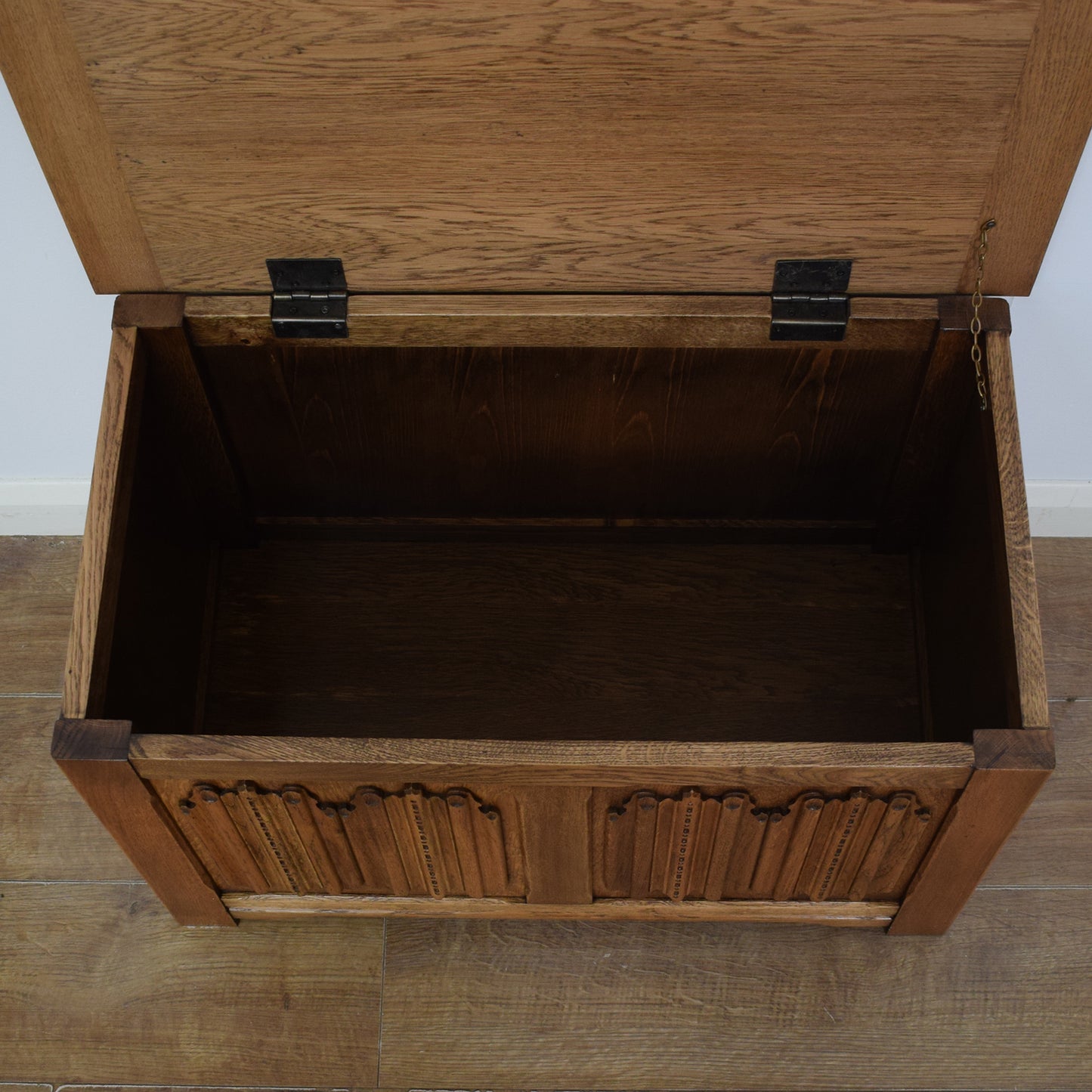 Oak Blanket Box