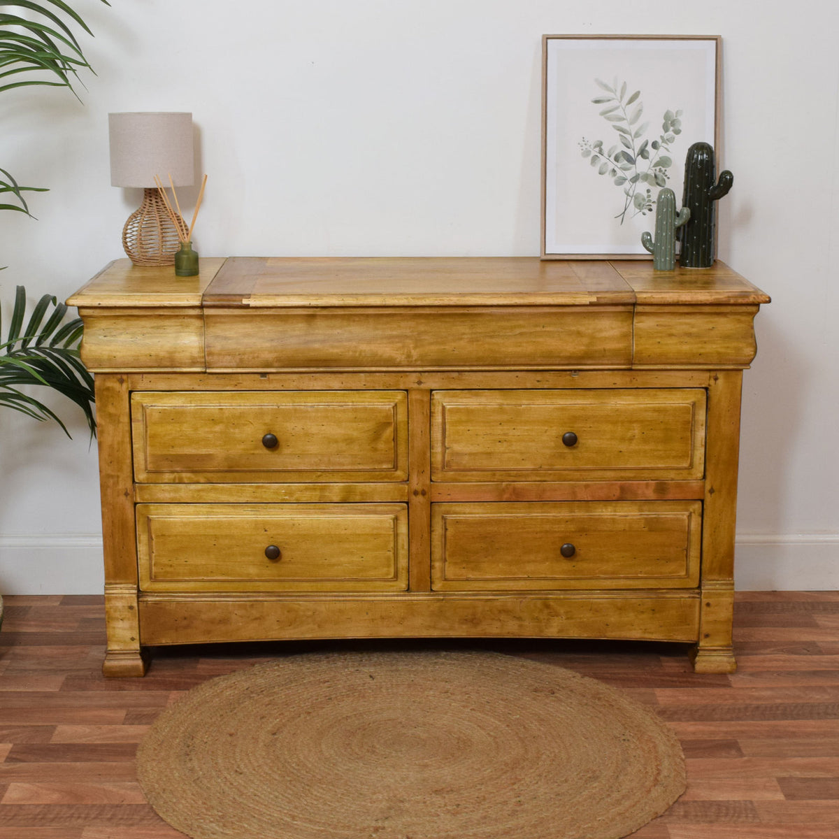 Rustic Satinwood Dressing Chest