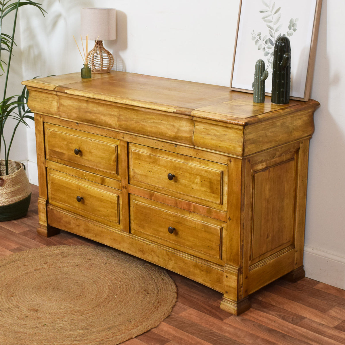Rustic Satinwood Dressing Chest
