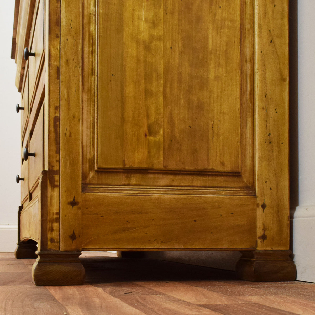 Rustic Satinwood Dressing Chest