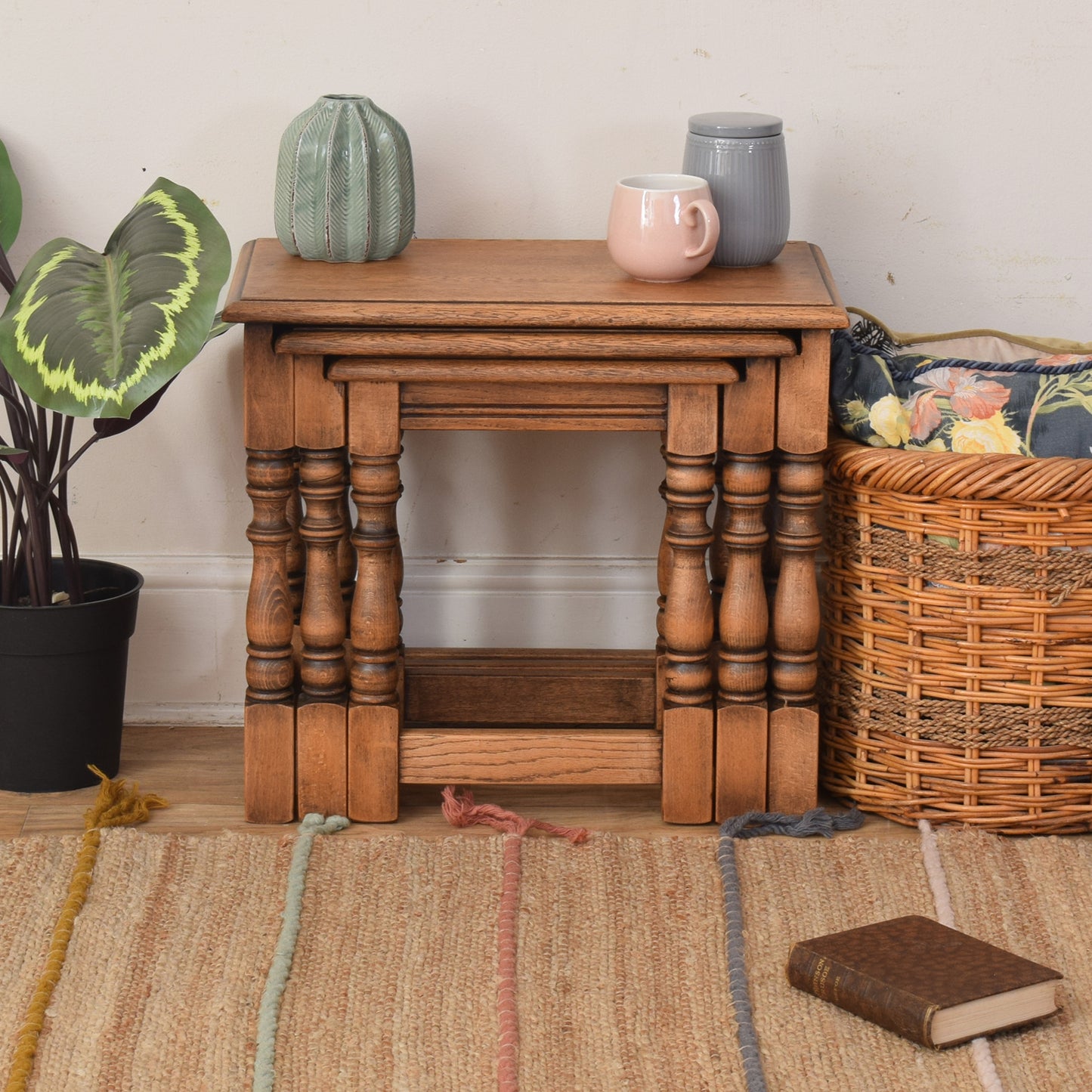 Oak Nest Of Tables