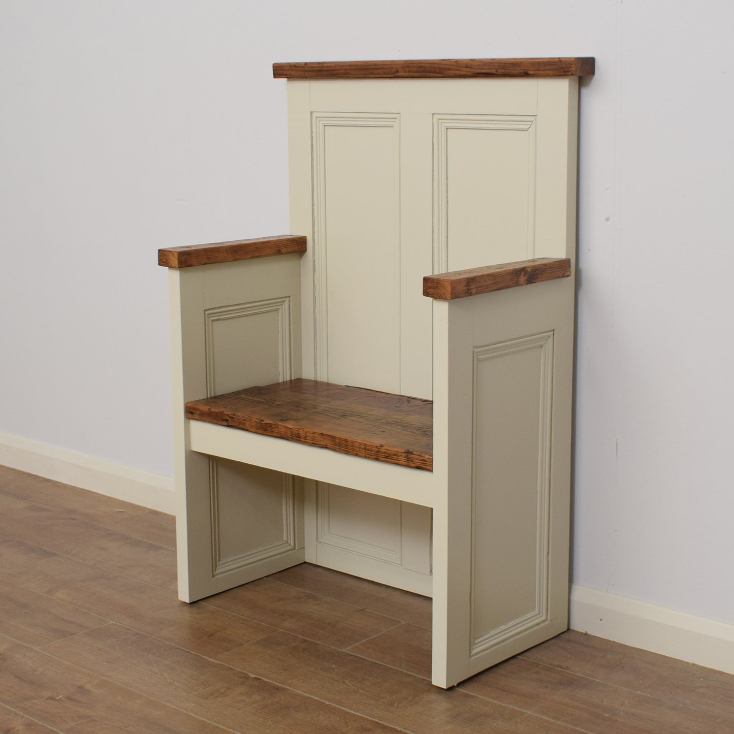 Painted Pine Bench
