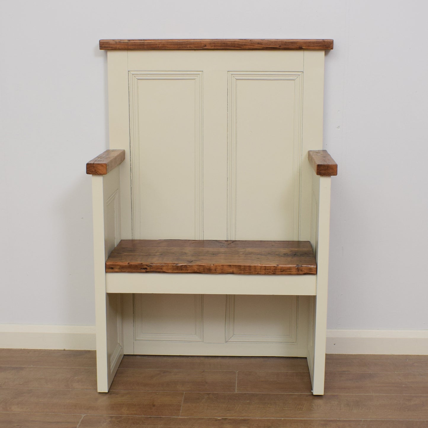 Painted Pine Bench