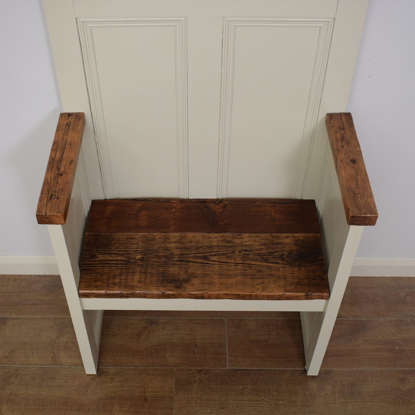 Painted Pine Bench