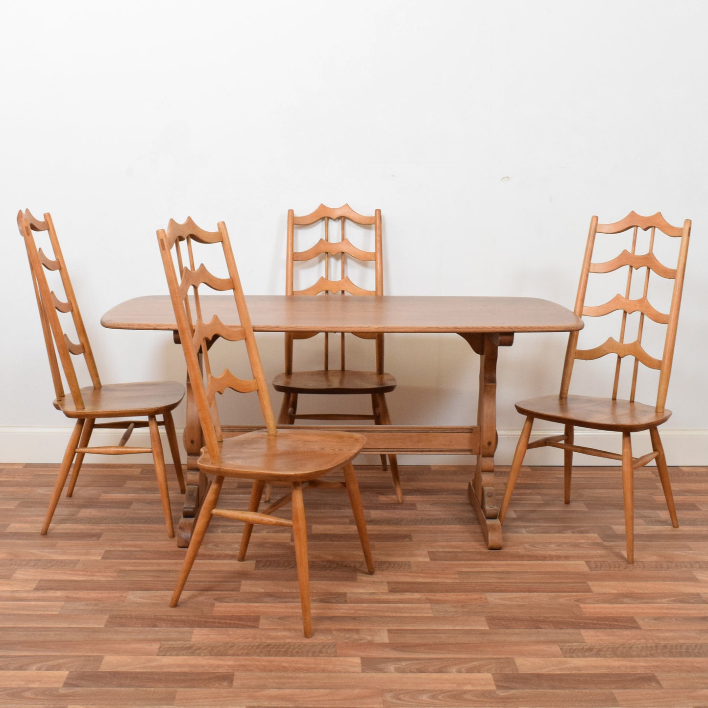 Ercol Table and Four Chairs