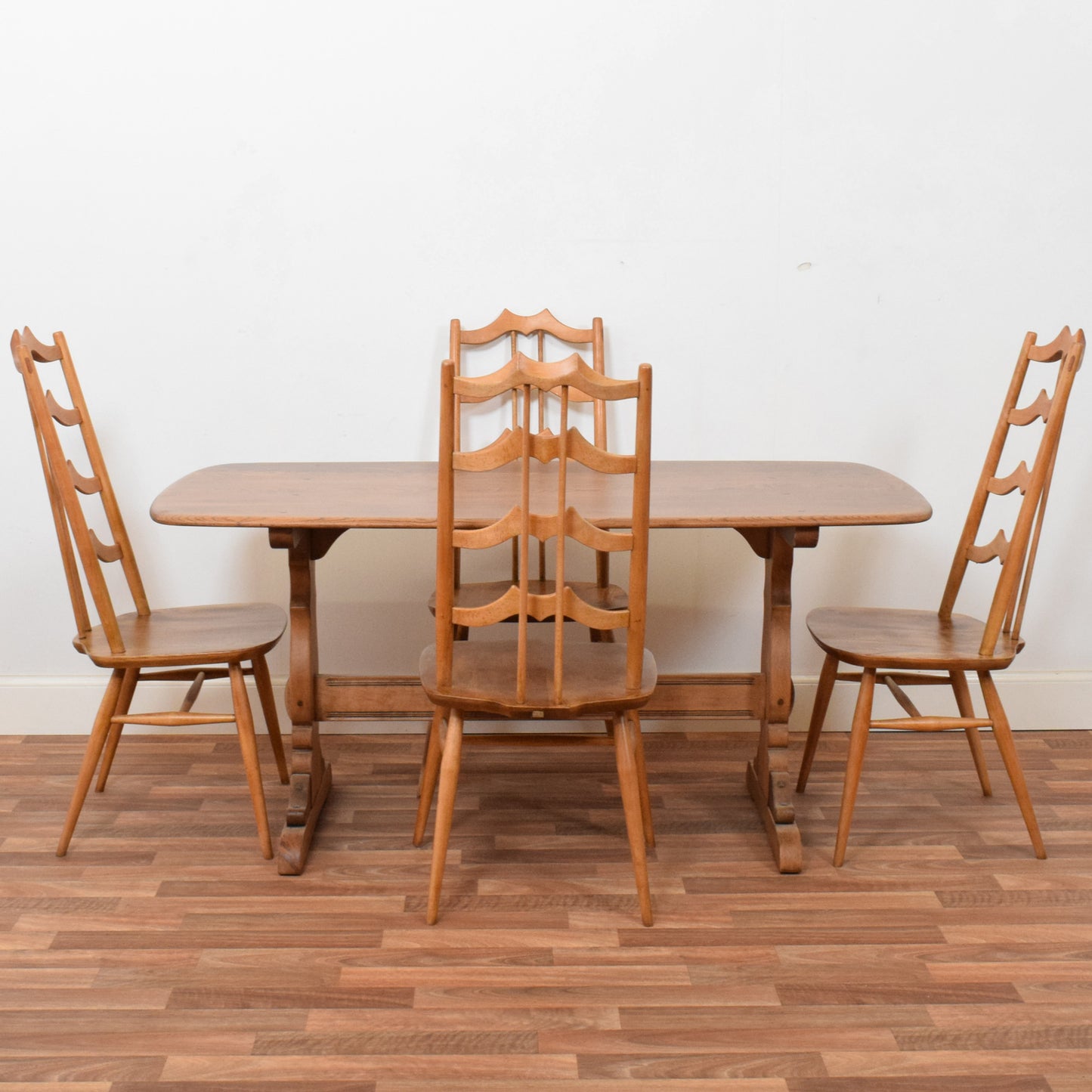 Ercol Table and Four Chairs