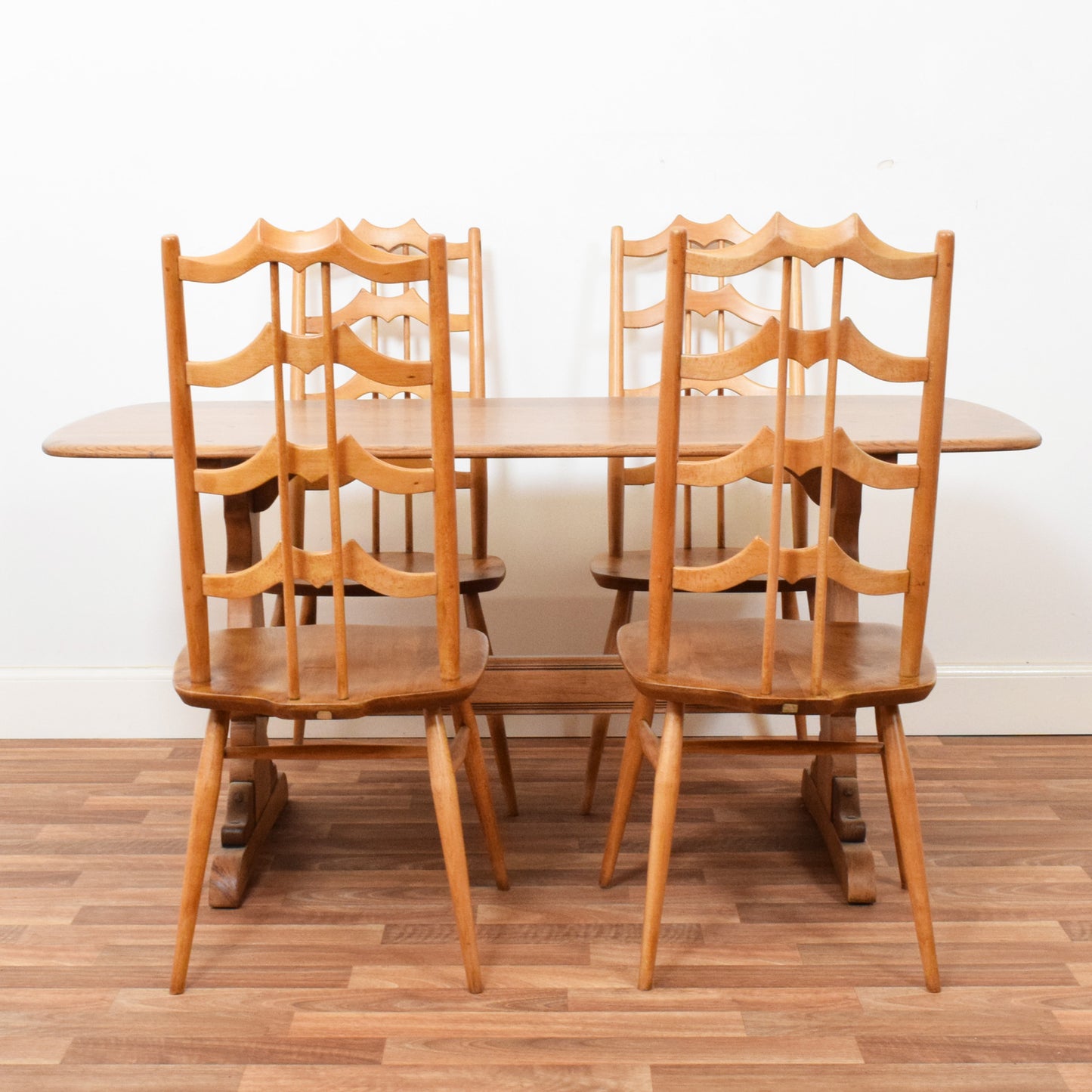 Ercol Table and Four Chairs