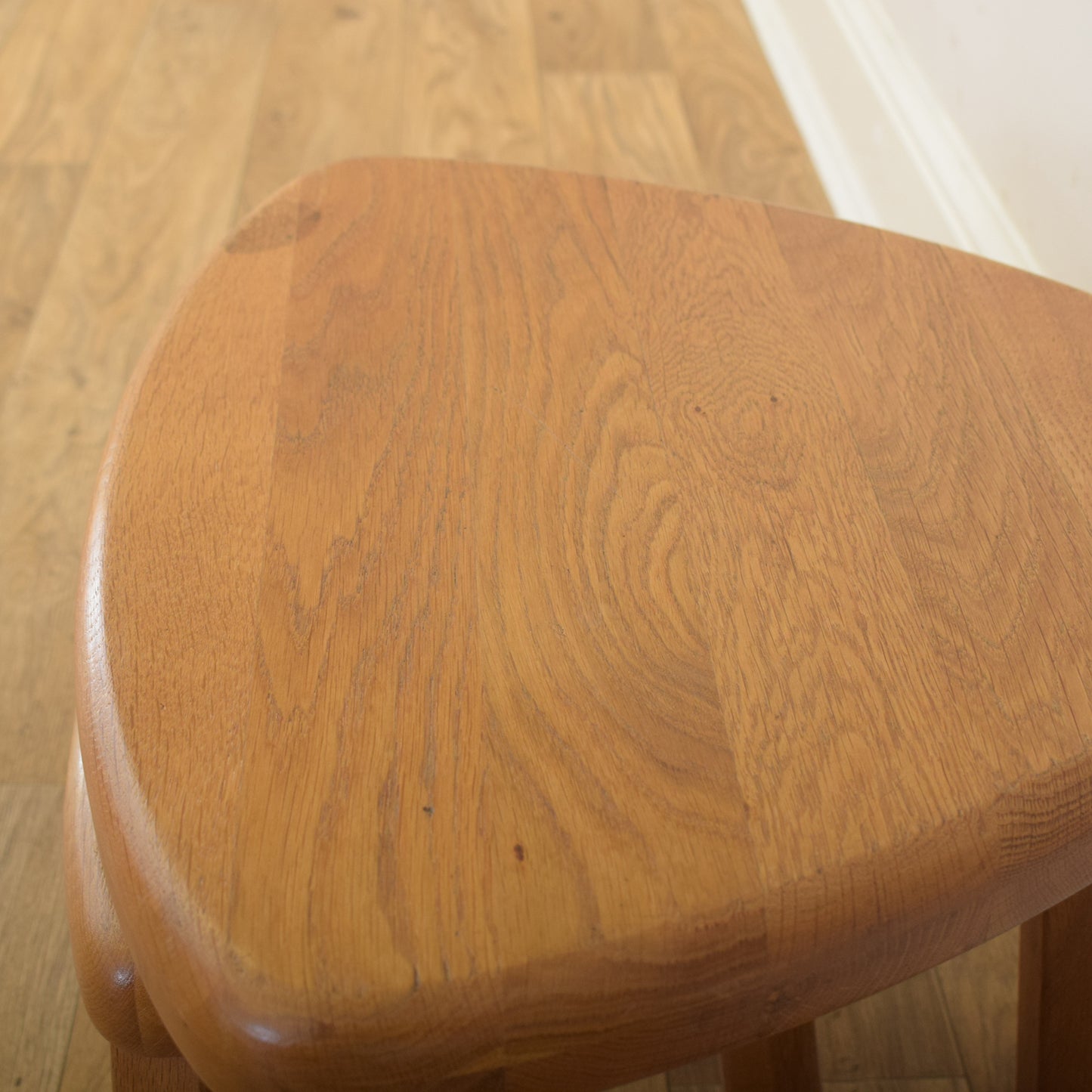 Restored Dutch Oak Nest of Tables