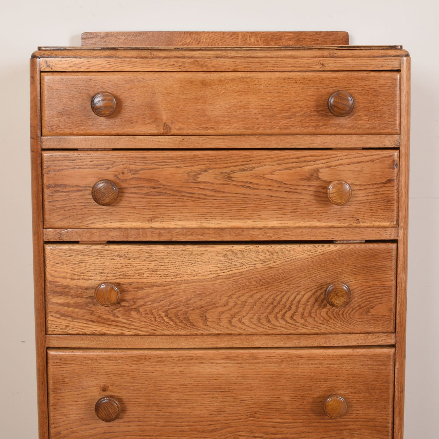 Oak Tall Chest Of Drawers