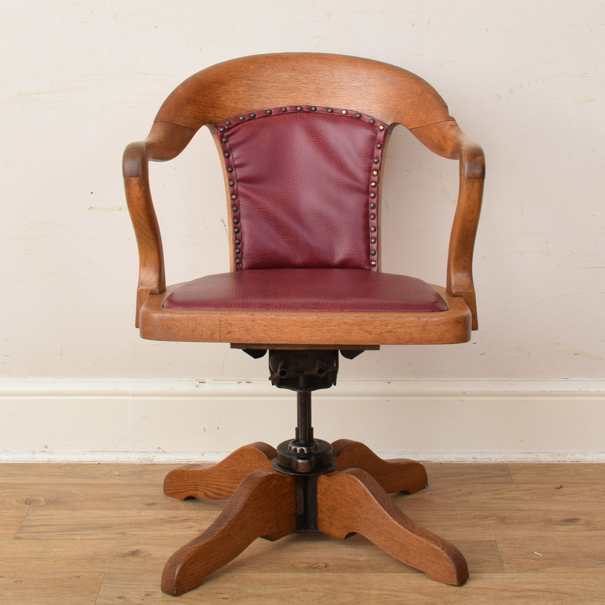 Oak Captain's Chair