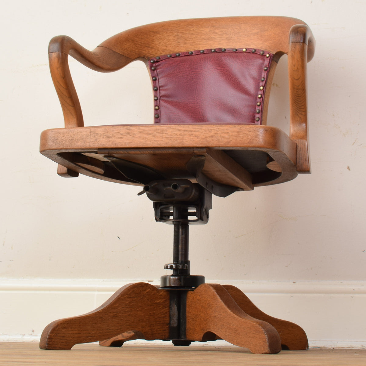 Oak Captain's Chair