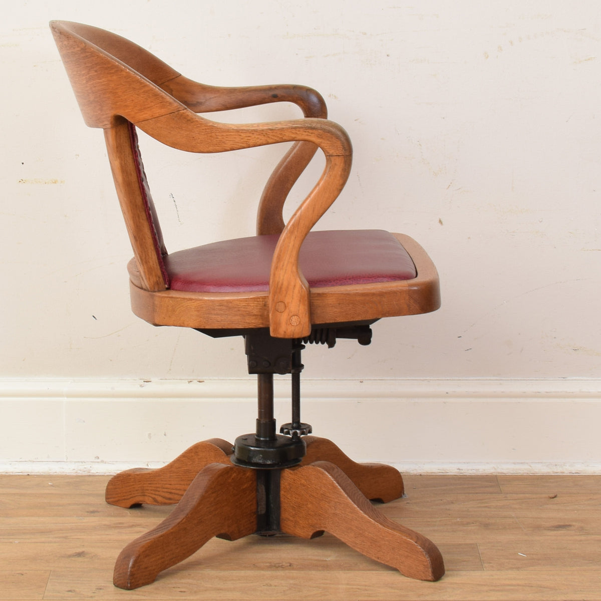 Oak Captain's Chair