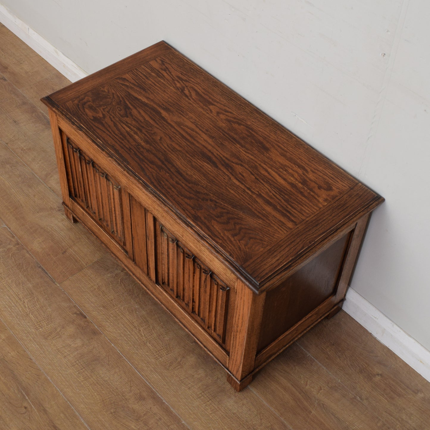 Oak Blanket Box