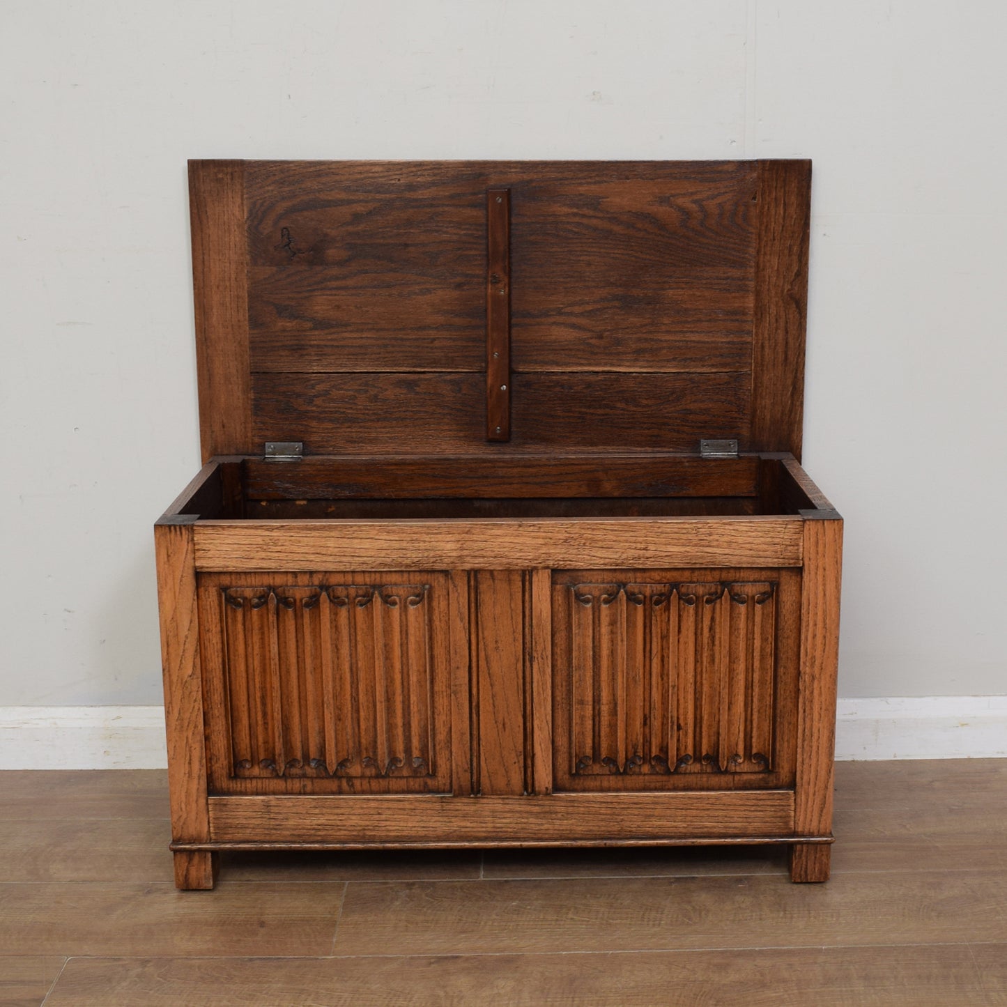 Oak Blanket Box