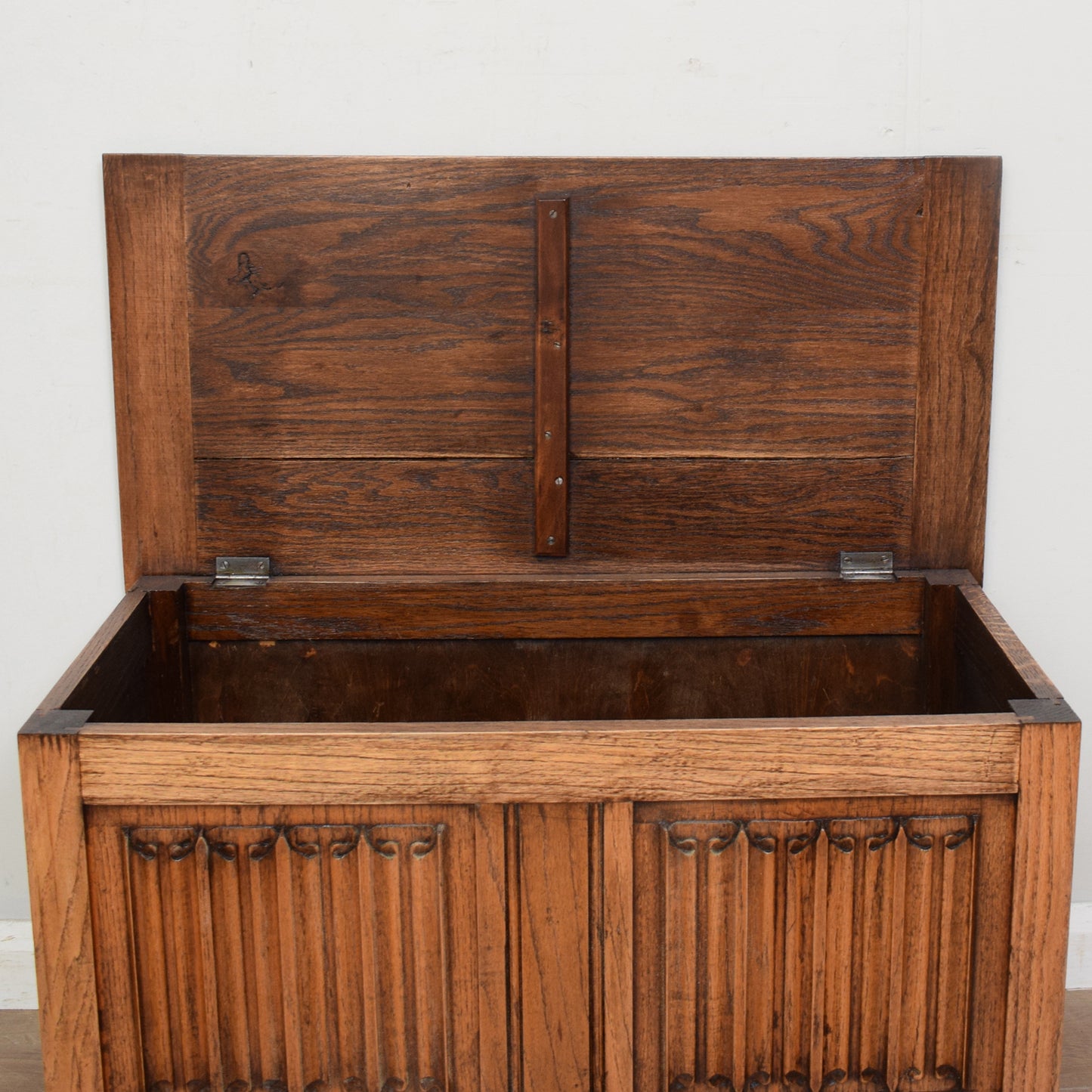 Oak Blanket Box