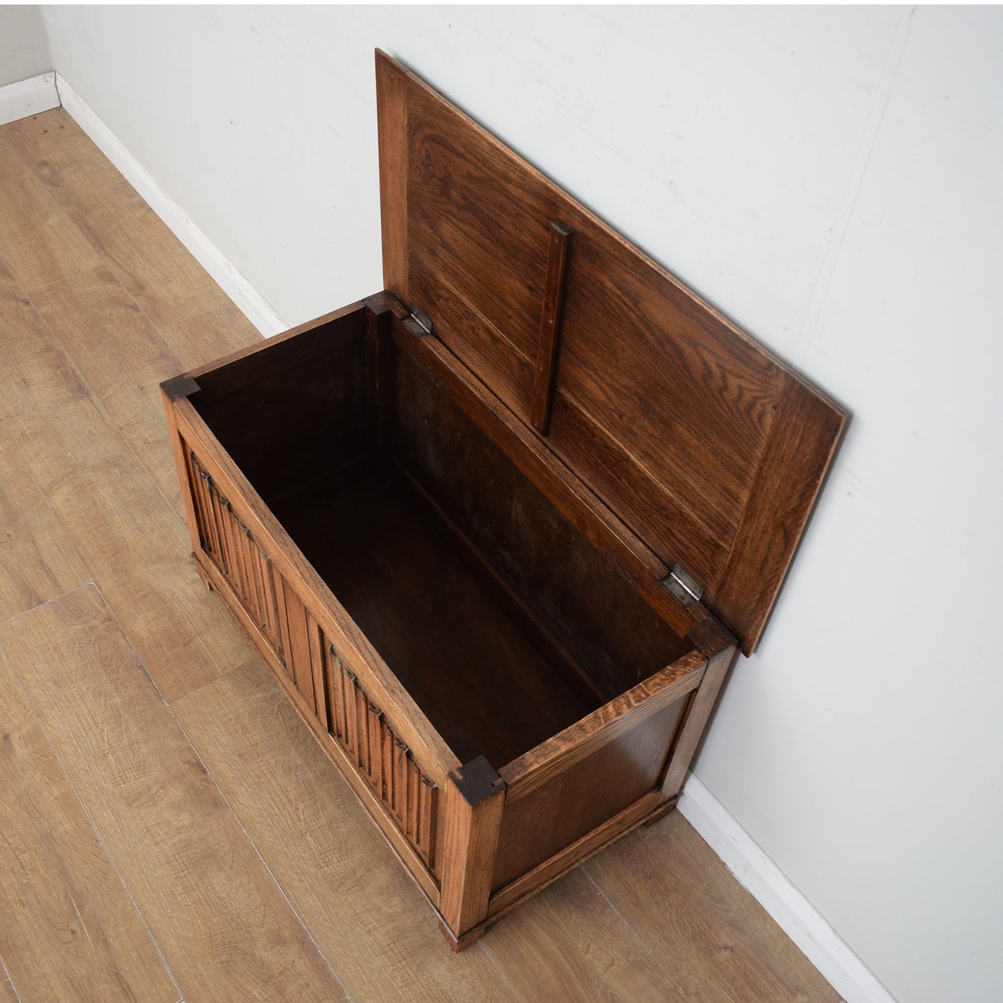 Oak Blanket Box