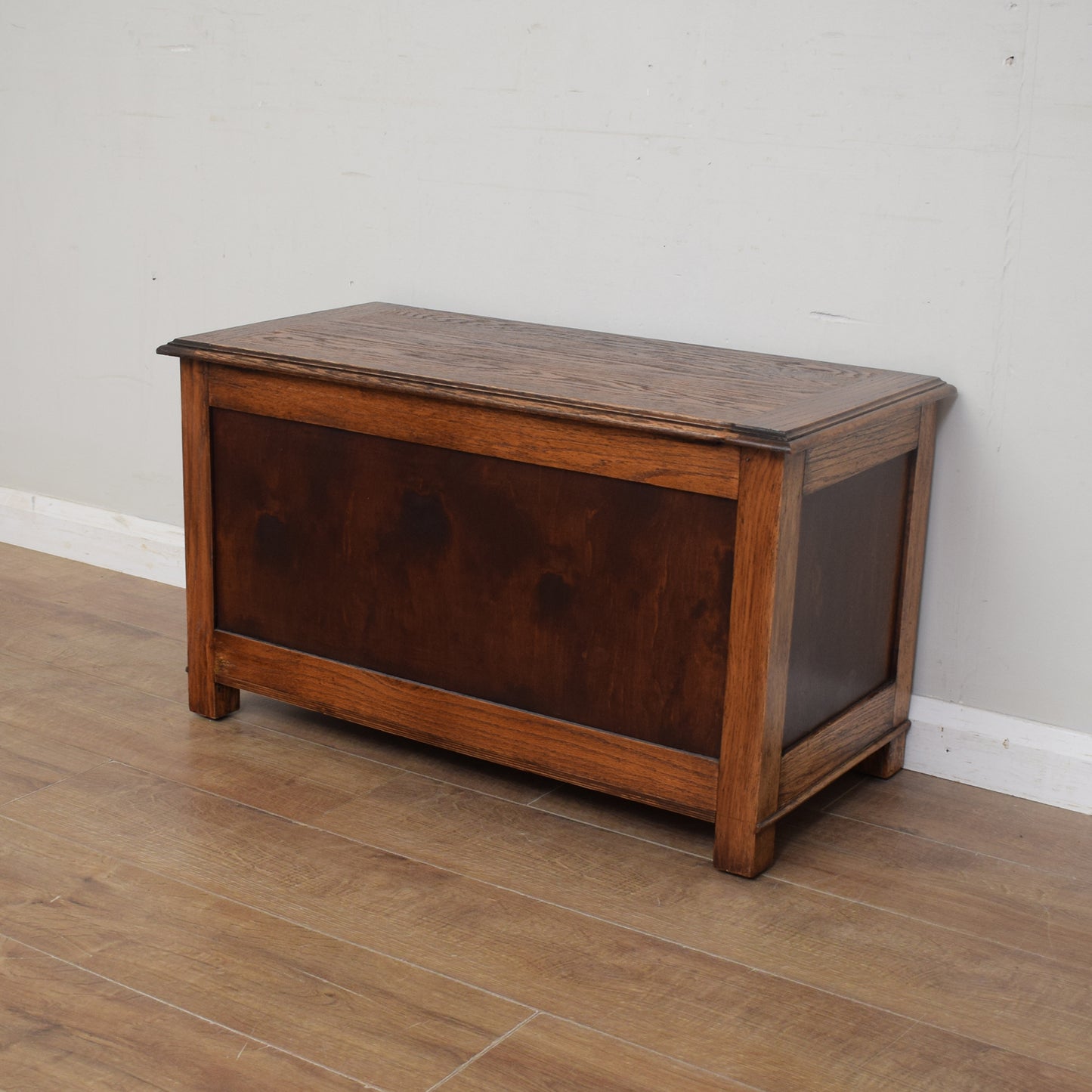 Oak Blanket Box