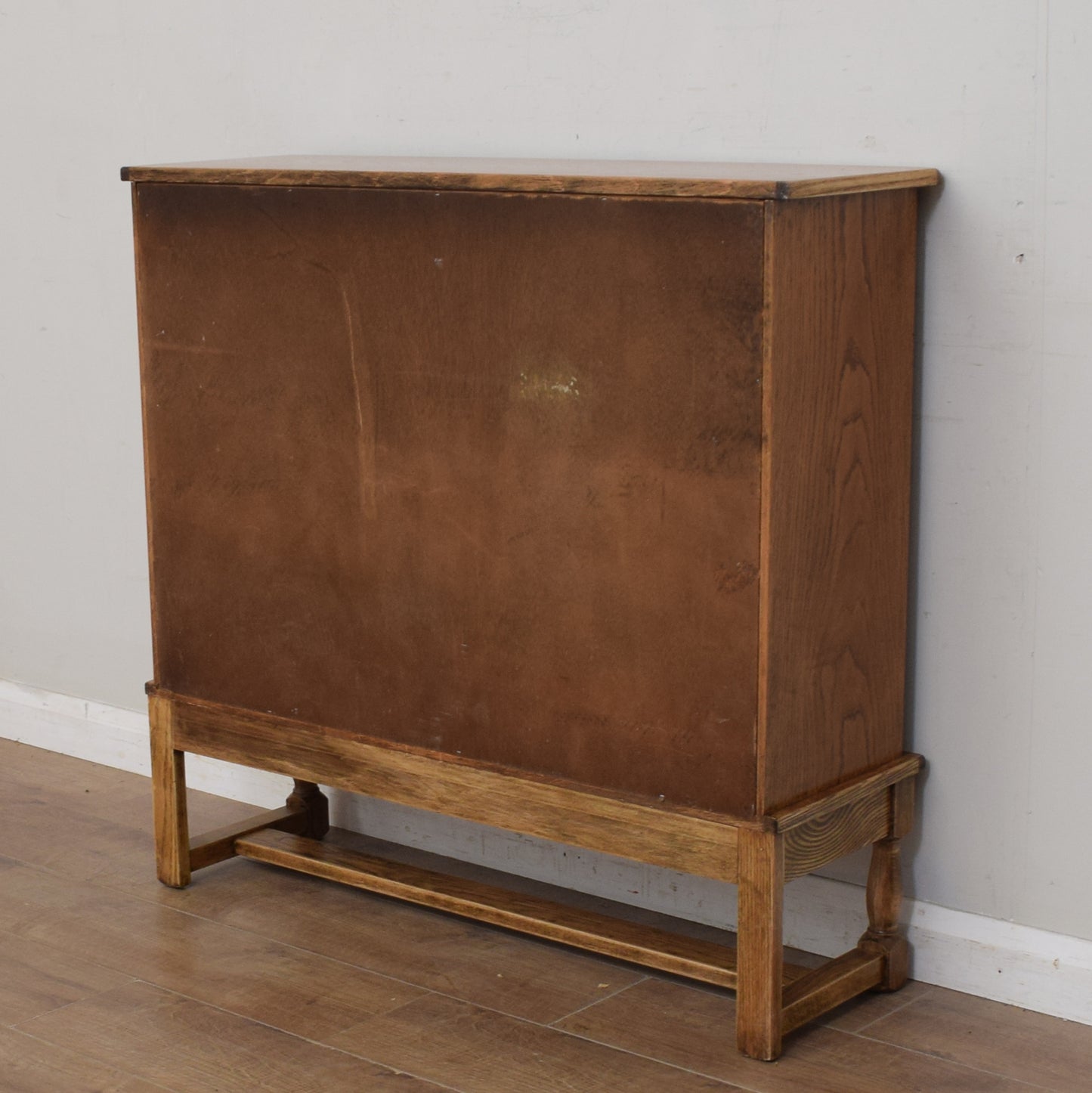 Oak Glazed Bookcase