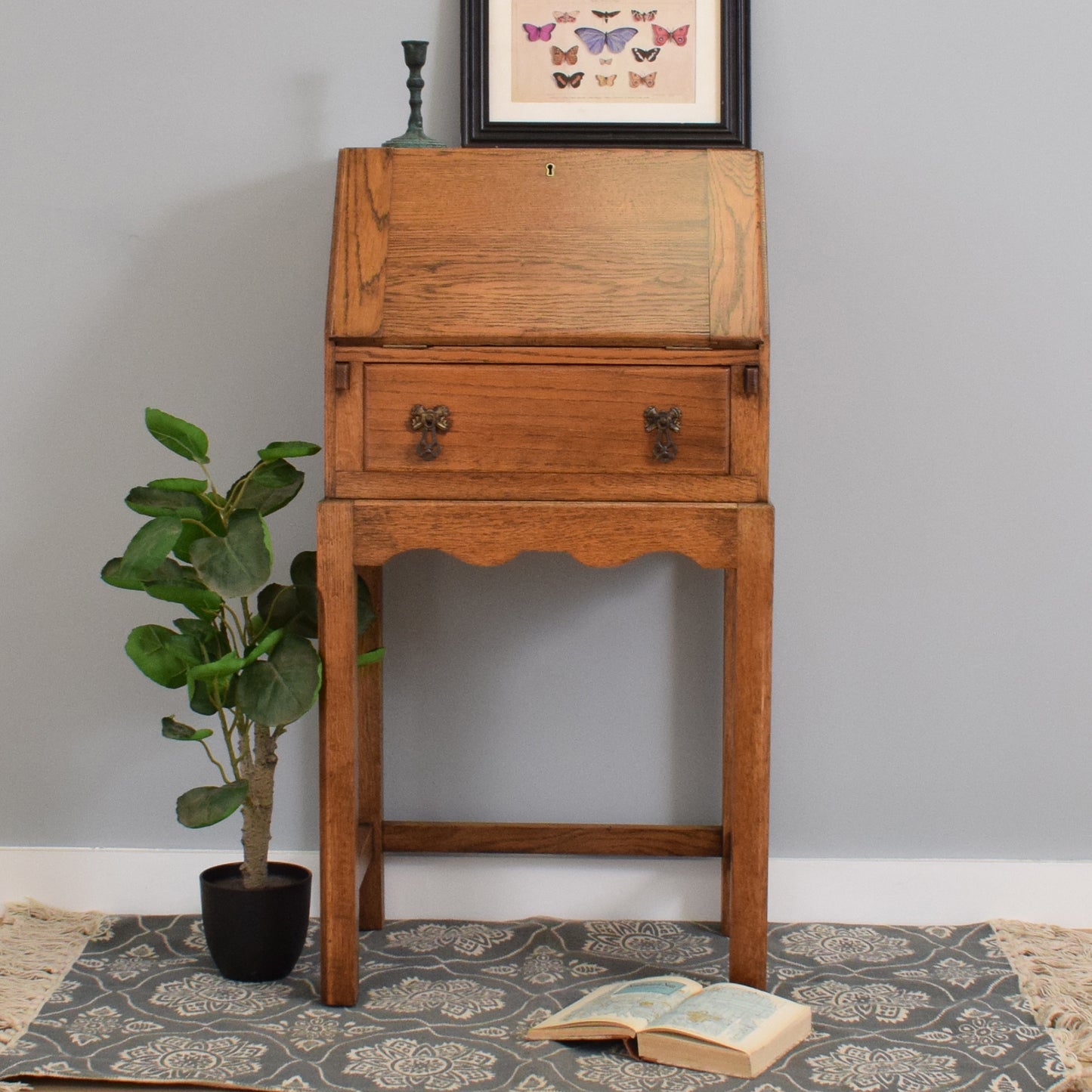 Small Oak Bureau