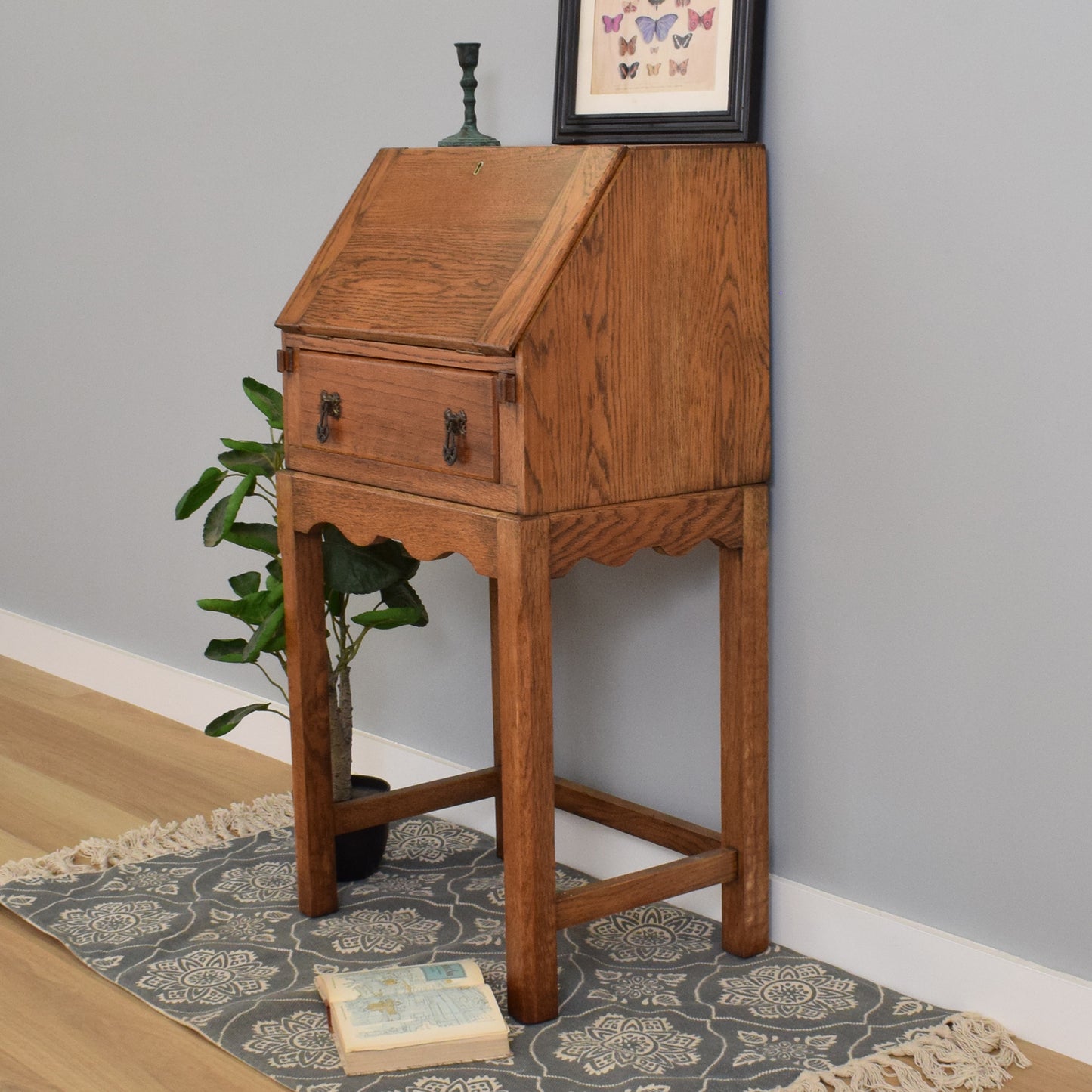 Small Oak Bureau